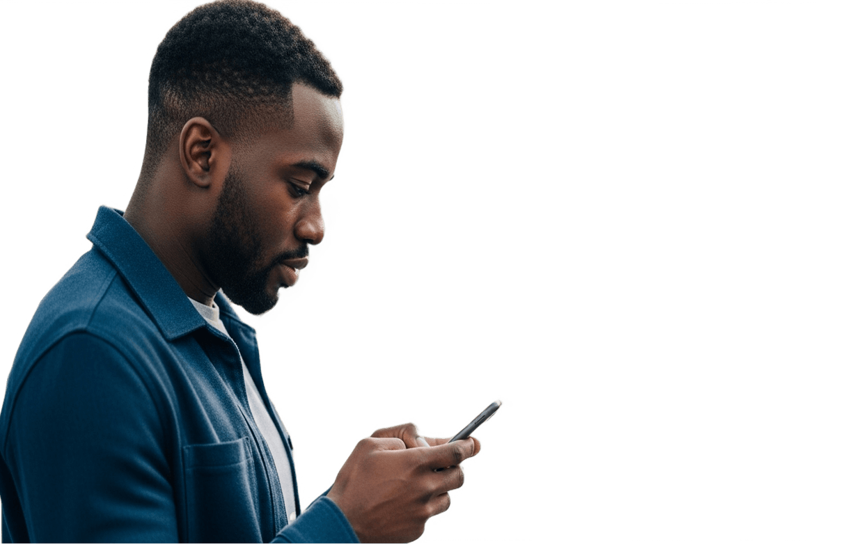 Customer booking a delivery